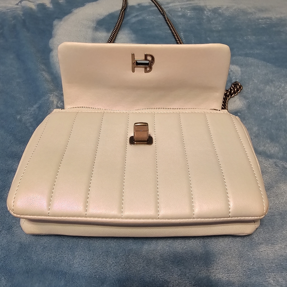 Henri Bendel 712 Opal Iridescent Rare Crossbody Wallet Bag. - Picture 2 of 4